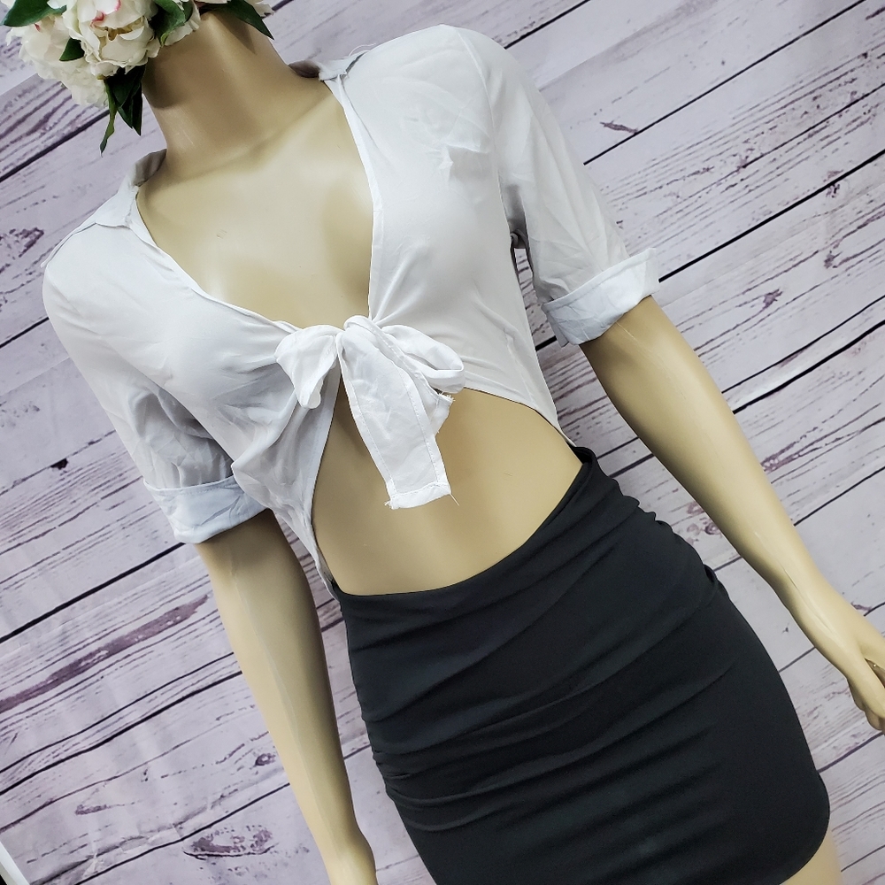 small sexy black & white night out dress - Picture 5 of 7